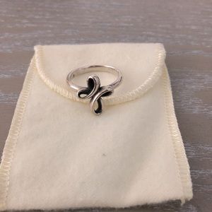 James Avery cross ring